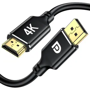 4K DisplayPort to HDMI  6FT, 4K@30Hz, @60Hz, 1080P , -Directional DP 1.2  to HDMI 1.4 Screen , Compatible with , , , , Projector, Desktop