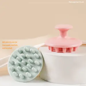 Silicone Hair Washing Brush Scalp Cleansing Shampoo Comb Hair Washing Massage Comb