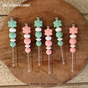 12pcs Stainless Steel Beadable Sugar Stir Needle Scriber Needle Biscuit Icing Pin DIY Baking Cake Decorating Needle Tool Beadable Items