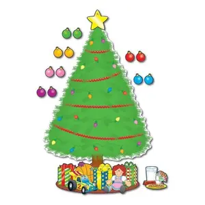 Big Christmas Tree Bulletin Board Set