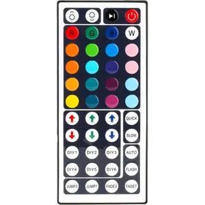 44  RGB LED Light Strip Remote Controller  Led Light Remote Replacement for SMD 5050 2835 3528 Led Strip Lights