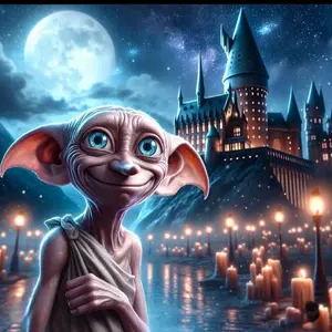 5D DIY Full Drill Round Diamond Painting - Diamond Art Kit Castle Moon Candlelight Mosaic, Canvas DIY Decorative Painting, Home Wall Decor, Perfect for Valentine's Day, Independence Day, Birthdays, and Anniversary Gifts.