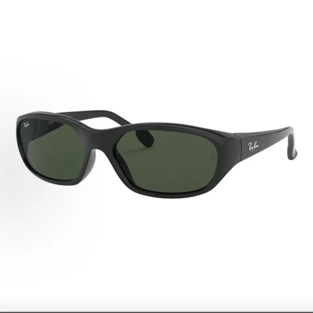Pre-owned Brand new Ray Ban Wrap RB4033 Sunglasses, Gloss Black Frame / Classic G 15 Green Lens（Do not purchase directly. Contact us for details.）