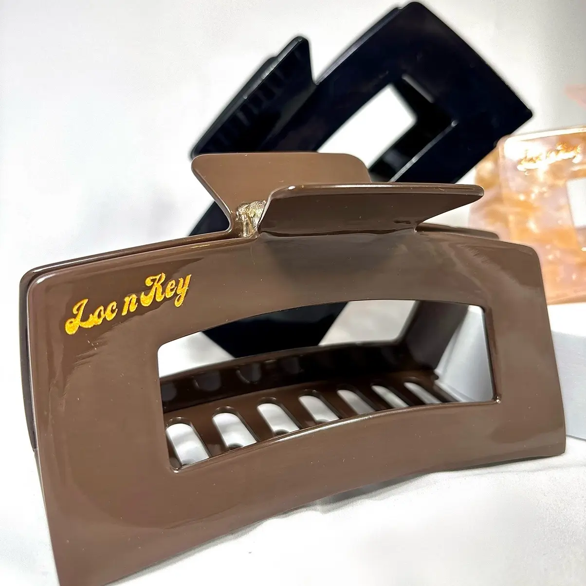 Loc N Key Claw Clips - World's Biggest Hair Clip for Locs, Braids, & the Thickest Hair Types