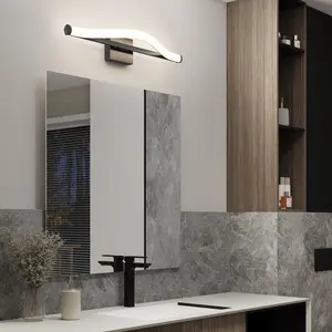 Arc modern LED bathroom vanity light 5 CCT