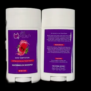 Bare Temptation " Watermelon Whisper " All-Natural Full-Body Freshness Balm (2.5 oz)
