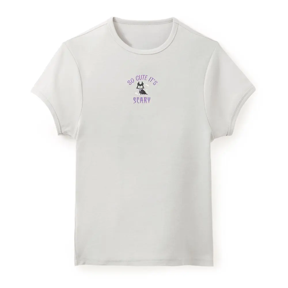 Disney Store Maleficent Cat Halloween T-Shirt for Women