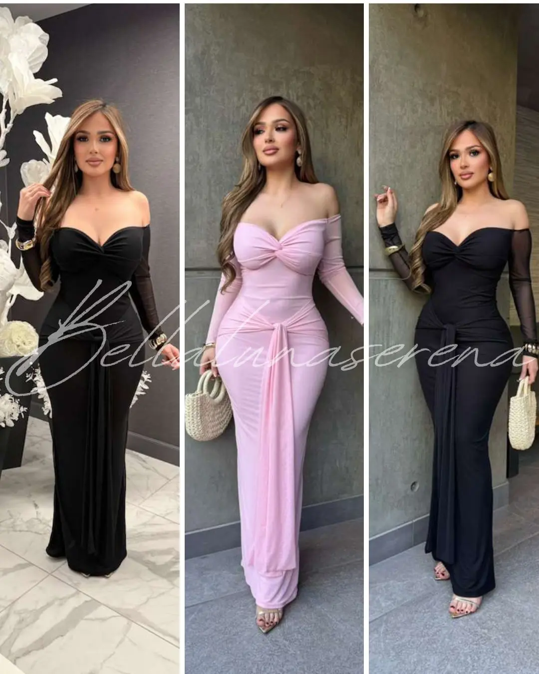 Nenavose Long sleeve mesh dress Nenavose Long sleeve mesh dress