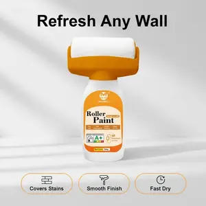 Latex Paint Bottle, Eco-Friendly No Odor, Home Wall Renovation Repair Paint, Durable & Smooth Finish, Ideal for Interior Use
