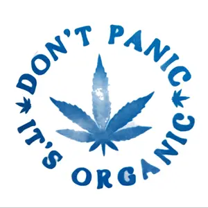 dont panic it's organic car decal / vinyl decal / handmade