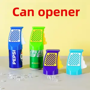 3D Printed Can Opener Beer Beverage One-Handed Bottle Opener Portable Can Lid Remover