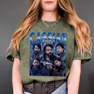 Retro Cassian Andor Gonoly Oversized Washed T-Shirt, Cassian Andor Bootleg Rap Tee, Cassian Andor 90s Vintage Tee