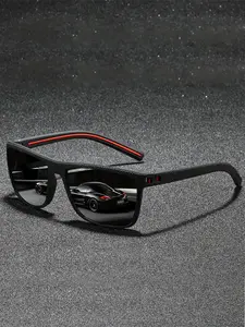 Vintage Square Fashion Glasses, Casual Daily Wear, Perfect for Shopping and Music Festivals, Stylish Eyewear for Men and Women