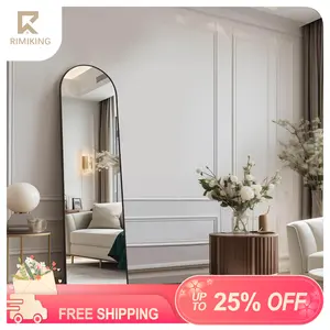 RIMIKING Elegant Arch  Mirror,High-Quality Construction,Multiple Display Options,HD Imaging,Elegant Design,Available in Multiple Colors,Stable Support,Size Variations,Easy Installation,  MI-GZ-1659