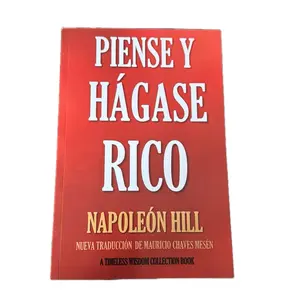 Libro, Piense y Hágase Rico de Napoleón Hill
