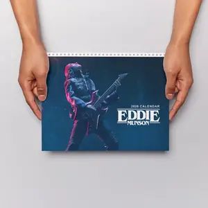Eddie Munson 2026 Stranger Wall Calendar