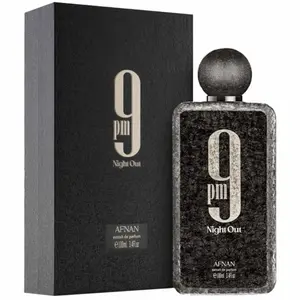 9PM Night Out Afnan 100ml | Unisex Sweet & Spicy Perfume | Long Lasting, Sexy & Addictive Fragrance