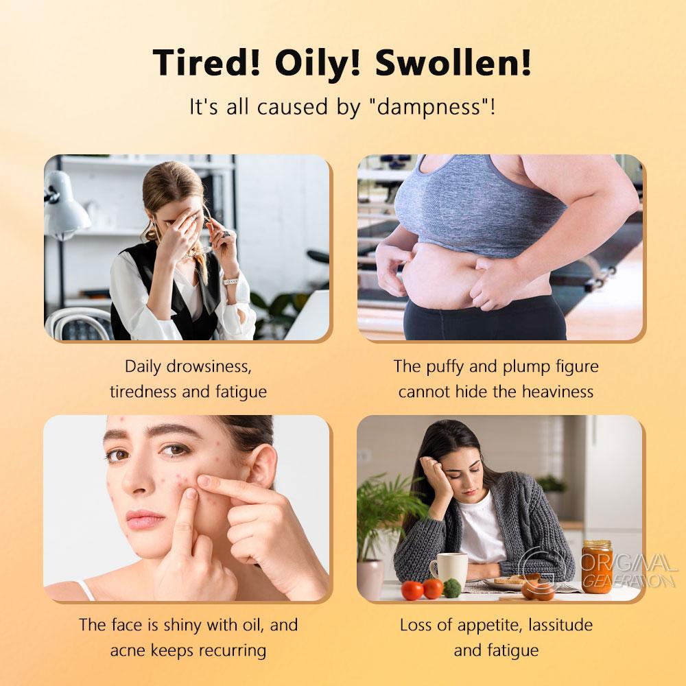 Anti Inflammation Tea BOGO Five Fingered Peach Poria Coco Tea 2 Cartons (1Carton 100g 10g×10packs)×2 With Five Fingered Peach; Poria Coco;Tartary Buckwheat; Red Bean;Raw Malt; Coix Seed; Orange Peel; Gorgon euryale Seed; Gardenia