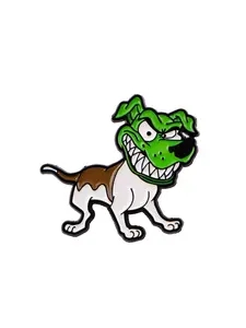 Rugged Dog Badge Pin, Unique Brooch for Men & Women Daily Wear, Personalized Party Accessory, Perfect Gift for Her, All Seasons Casual Style