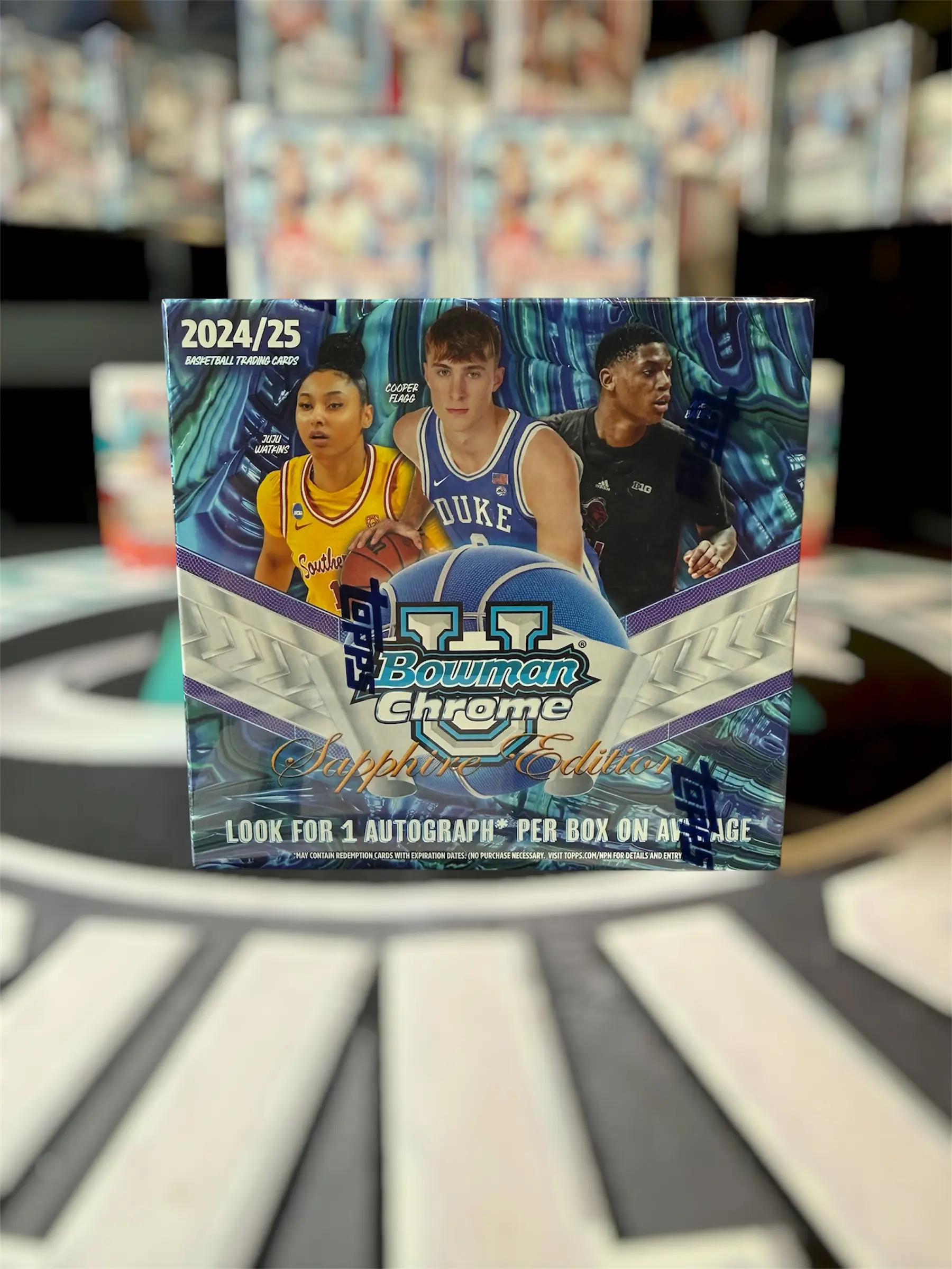 2024/25 Bowman Chrome U Sapphire Hobby Box