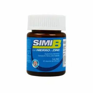 SimiB Vitamin with Iron and Zinc 60 caps 0.40grs