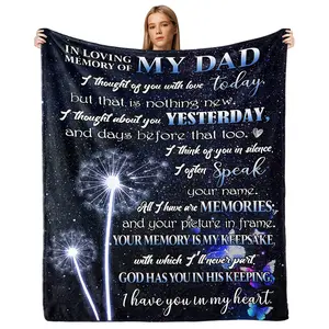 Sympathy Blanket Memorial Blanket Sympathy Gift Bereavement Gift Throw Blankets 60x80 inch