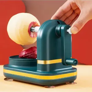 Home Use Automatic Peeler, Multi-Functional Manual Peeler, Hand Crank Apple Peeler, Perfect Kitchen Tool for Pears, Potatoes, Apples
