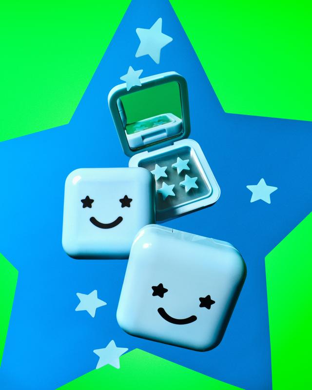 Starface Hydro-Star️ + Salicylic Acid Patches + Big Blue Compact, 32 ct Acne Spot Treatment Blemish Relief Care