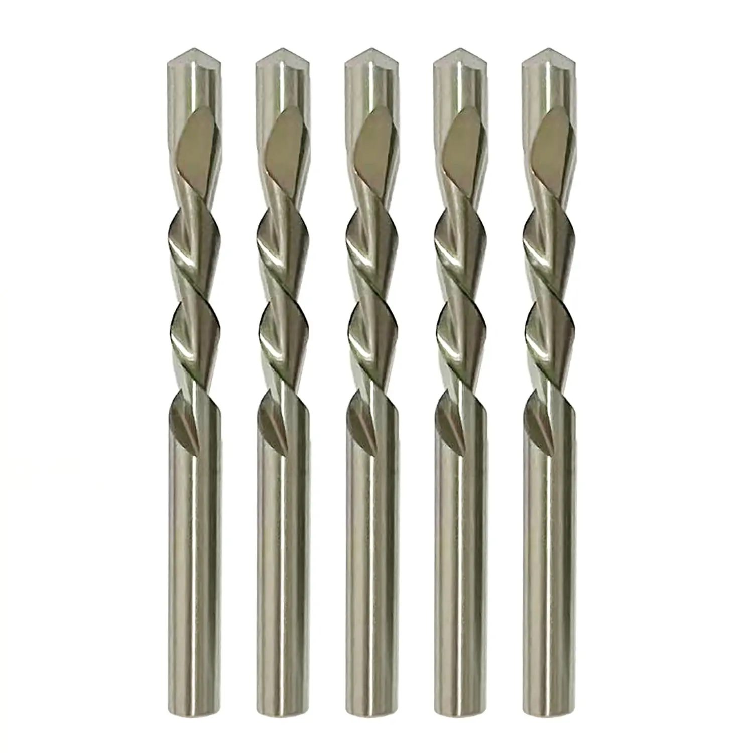 12 Pieces 1/4 Inch Drywall Cutting Tools Guide Point Cutting Bits,HSS65(M2) Materials Drill Bits, Cutting Drywall, Used for with Spiral Saw and Power Tools