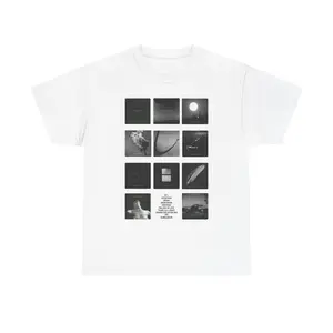 CAS Albums White Heavy Cotton Tee