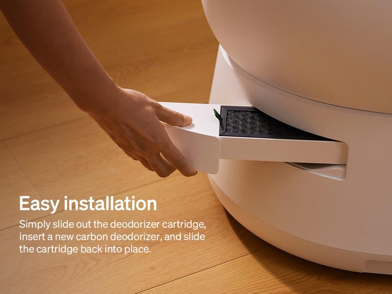 PETLIBRO Luma Essentials Waste Drawer Liners Carbon Deodorizer Litter Mat Trapping Mat for Pet Care