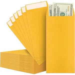Envelopes-120 Envelopes  Saving Challenge, 3.2x6.6inch  Envelopes for , Brown   Saving Envelopes,  Envelopes for Budgeting, , Checks,  & Tickets