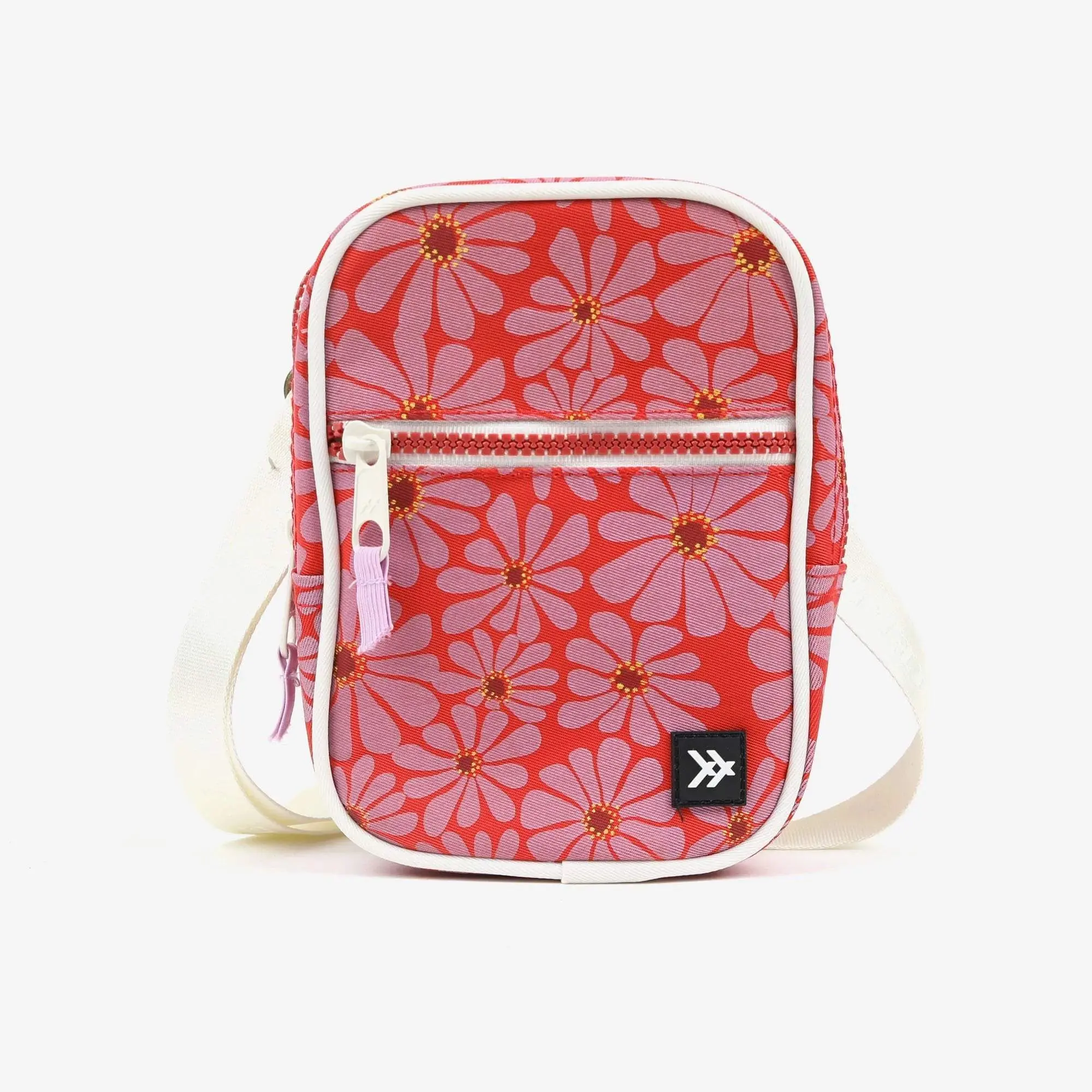 Thread Emmeline Women's Crossbody Purse - Nylon Bag with Metal Clasps, Multiple Ways to Carry for Travel/Concerts, Removable Strap