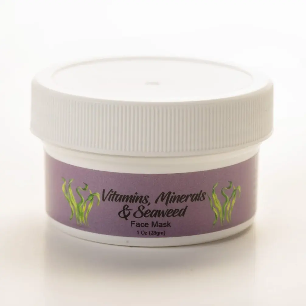 Vitamins, Minerals And Seaweed Face Mask 1 Oz. - Skin Repair Skincare