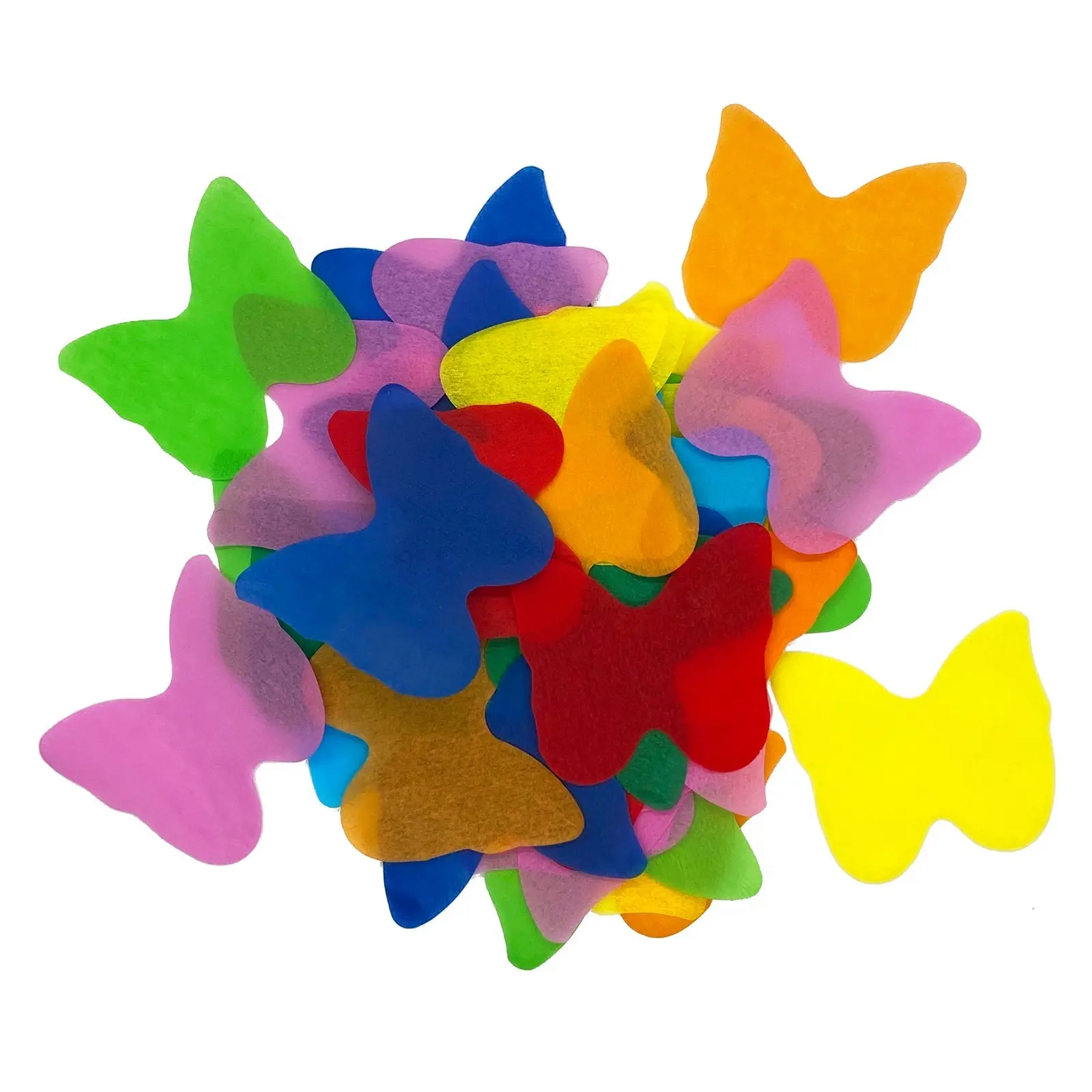 Multicolor Butterfly Tissue Paper Confetti (1lb)