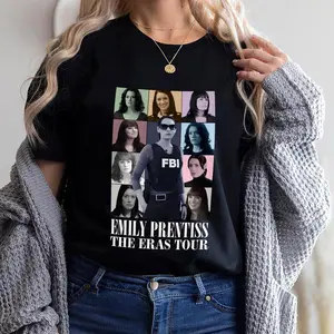 Emily Prentiss T-shirt From Criminal Minds Tv Series Tshirt Cotton Spandex