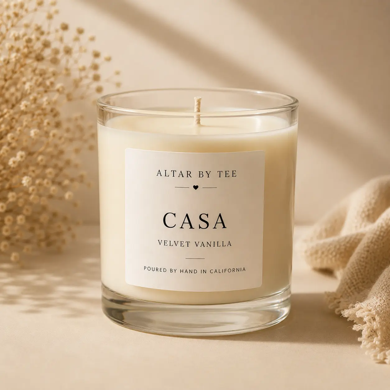 Casa | Velvet Vanilla Candle