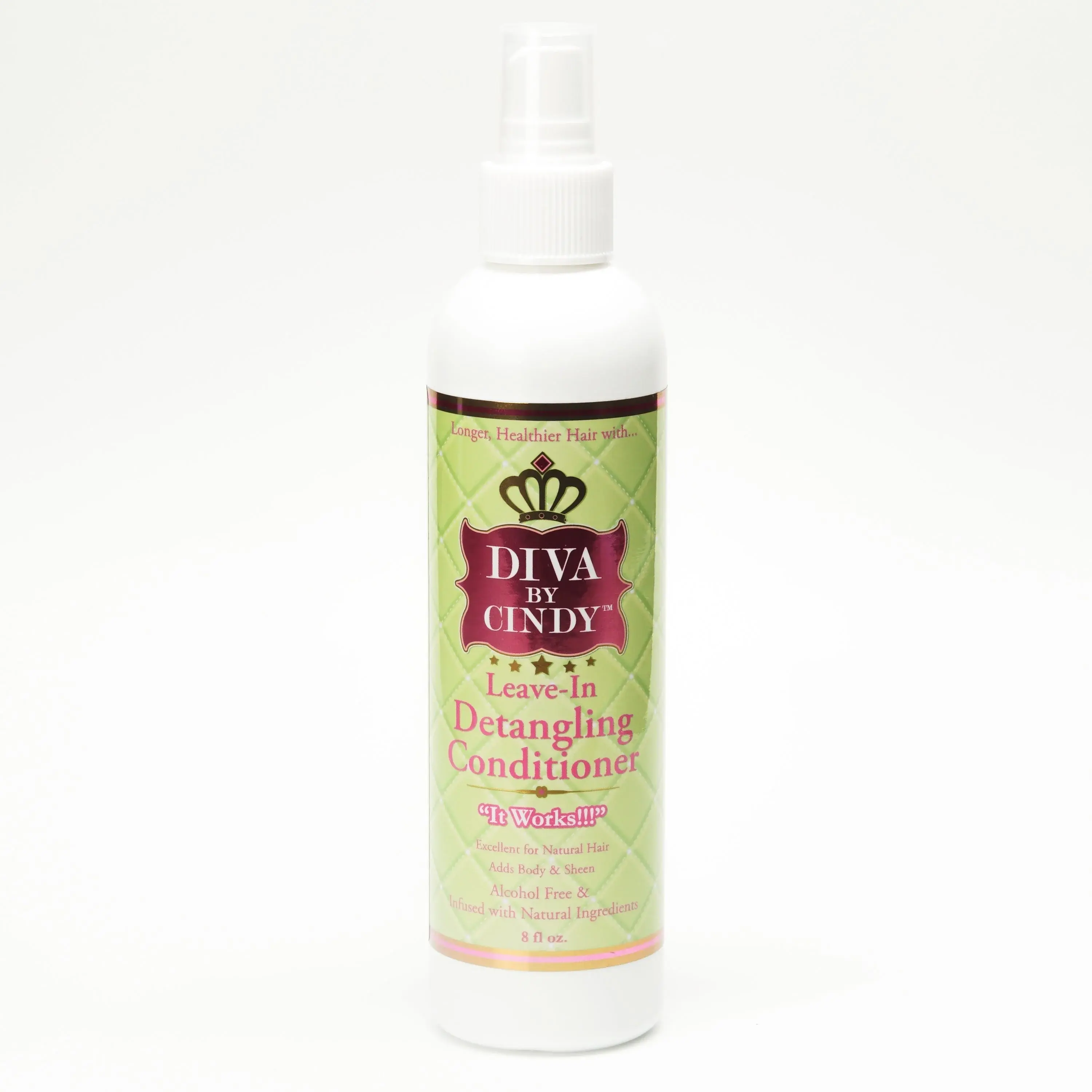 DIVA BY CINDY Leave-In Detangling Conditioner – Moisturizing & Knot-Free Hair Care for Smooth, Manageable Hair