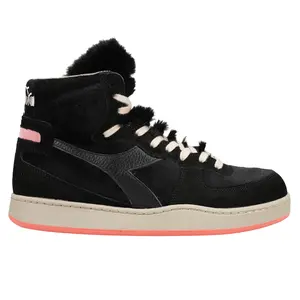 diadora Mens Mi Basket Gorilla High  Sneakers Shoes Casual - Black