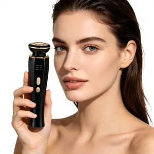 This 3-in-1 red light therapy device is suitable for both facial and neck treatment. It includes a facial and neck tightening device, the True Beauty Glow facial massager, and is used for skincare, effectively reducing wrinkles and signs of aging while li