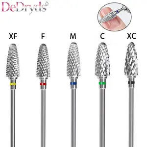 1pc Carbide Nail Drill Bits for Nails Electric Machine Milling Cutter for Manicure Nail Shaper Nails Art Equipment Bits