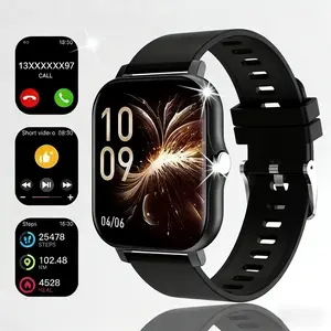 [New Year Deals] 1.83'' Touch Screen Smartwatch with Fitness Tracker Sleep Monitor Pedometer Stopwatch for Fitness Enthusi,romantic gifts for guysasts ,Sporty Digital Watch with Bluetooth Calling and Weather App,Holiday Gift Wearable Device