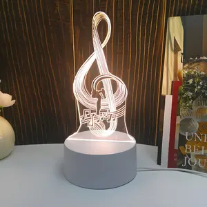 1pcs Note Warm Light Emitting Base Cozy Night Lamp, Decorative Lighting Accessory, Perfect Gift Idea, Ideal for Home Use