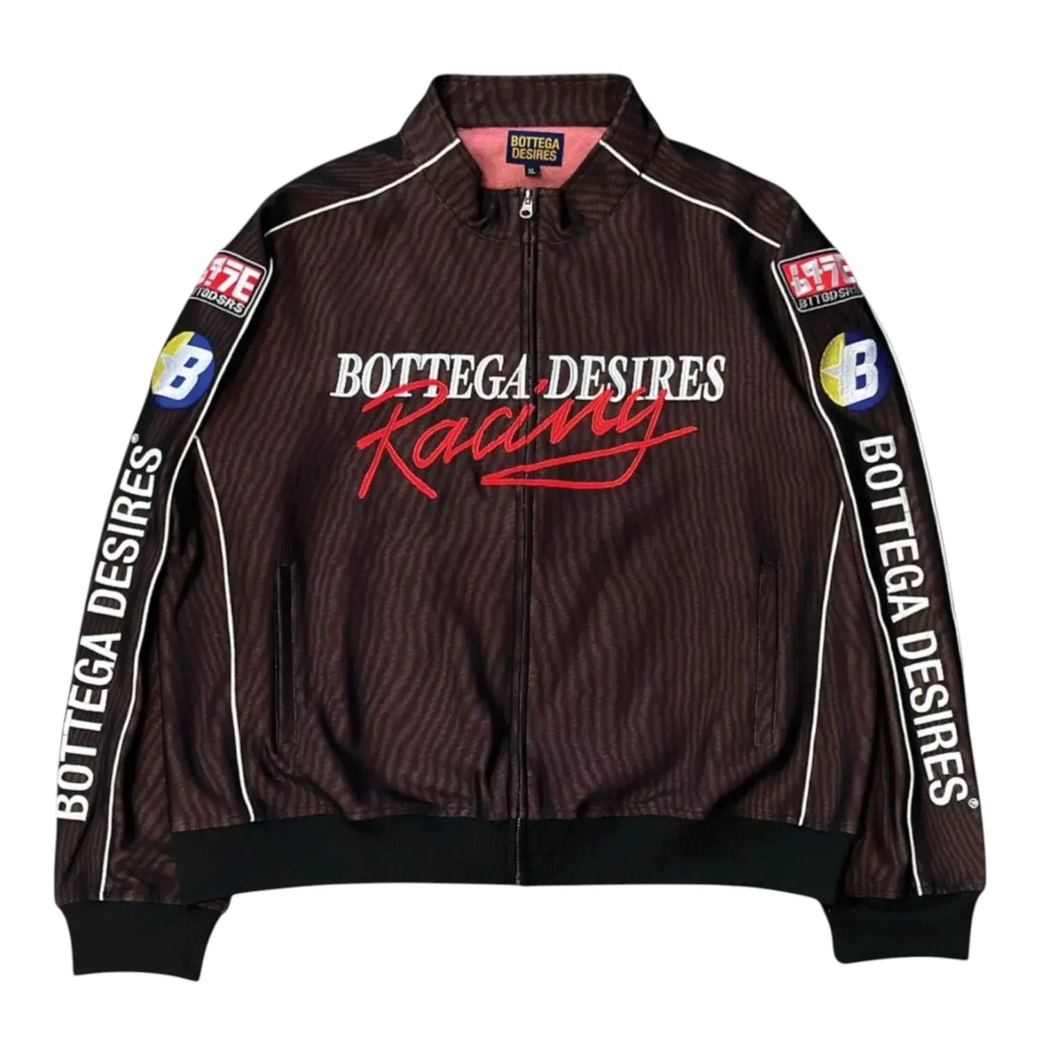989747 Bottega Desires Race Tracksuit Jacket