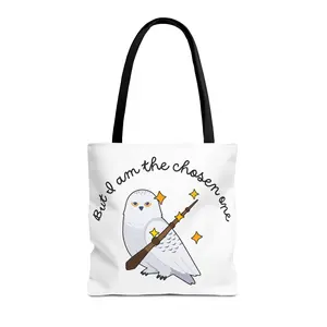 The Chosen One Harry Tote Bag 16" - Gift for Potterhead, Hogwarts Fan, Harry Potter Fan Shoulder Bag,  Wizarding World Market Tote