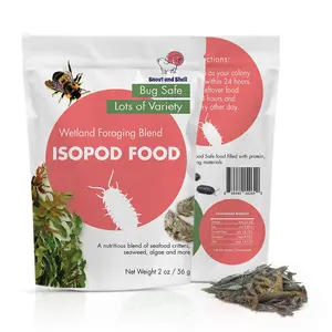 Snout and Shell Wetland Foraging Isopod Food – Bioactive Blend