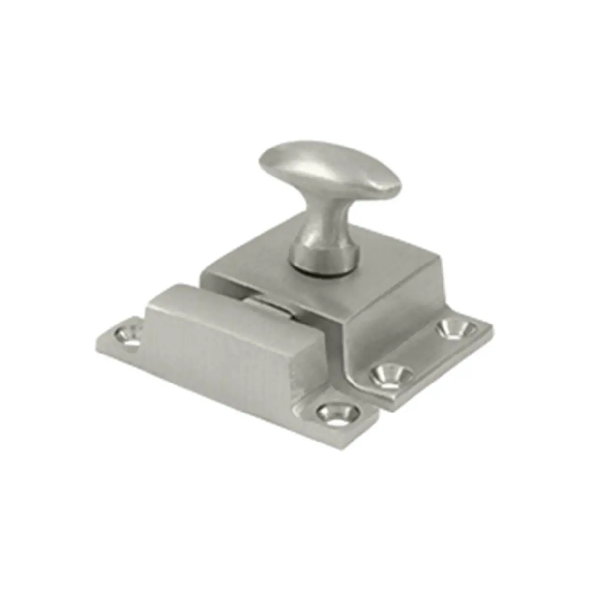 212 MAIN Deltana 1.2x1.8 in. Solid Satin Nickel Cabinet Security Lock, Motorcycle Hardware Accessory