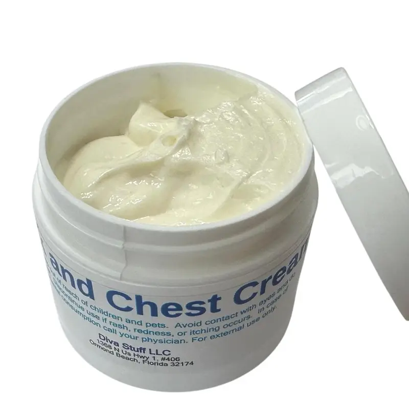 Neck and Chest Cream For Saggy, Loose and Wrinkled Skin By Diva Stuff, 2 fl oz