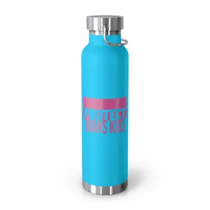 Protect Trans Kids 22oz Insulated Copper Vacuum Flask Water Bottle
