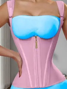 FajasColombianas Shapewear forWomen Tummy Control FullShapewear Butt Lifter with ZipperCrotch